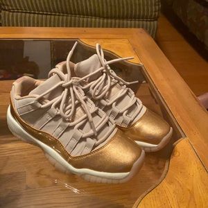 Rose gold Jordan’s